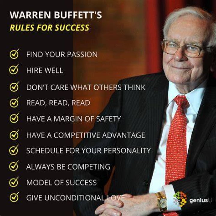 warren buffett 10 rules