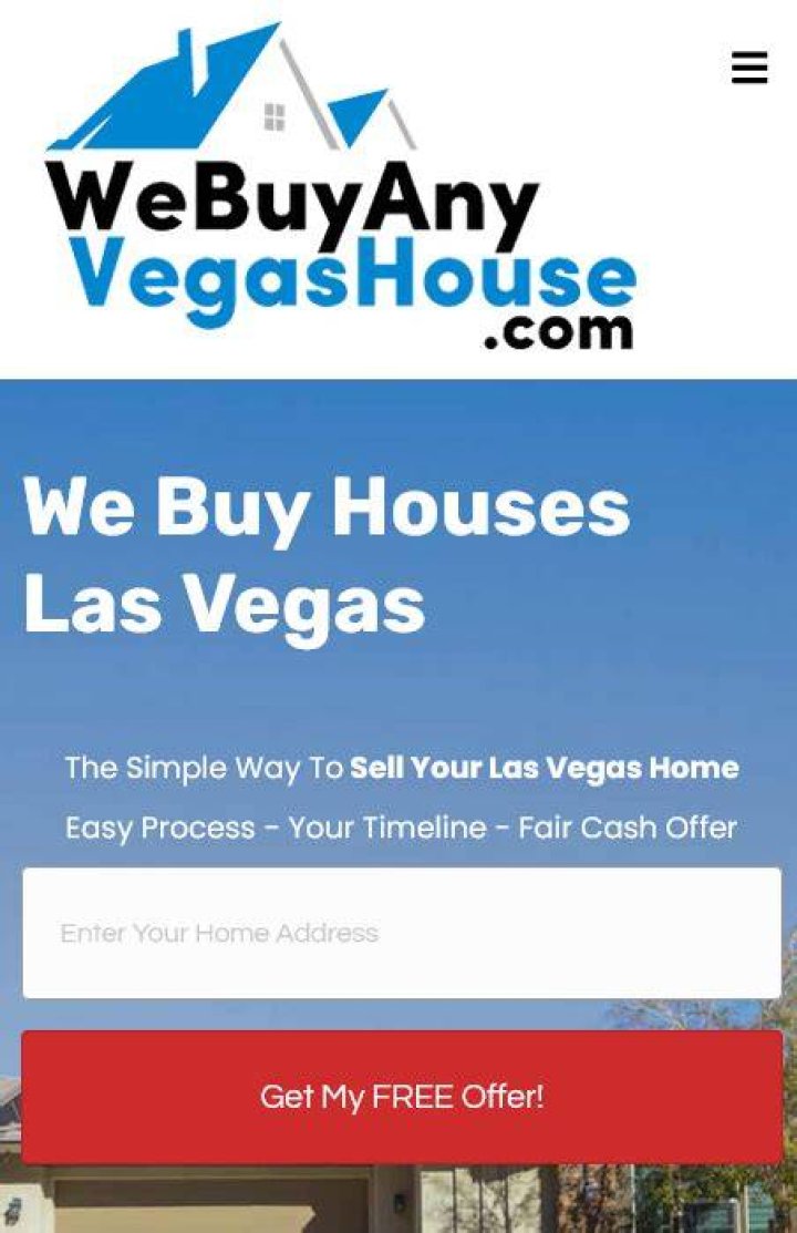 We Buy Homes Las Vegas