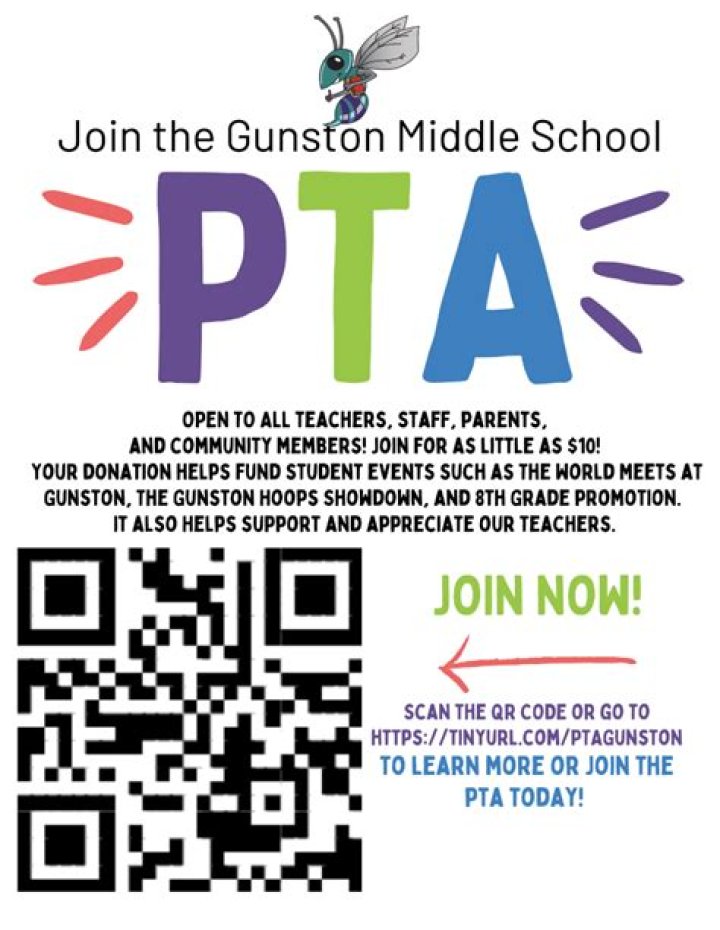 Welcome to the Gunston PTA / PTA Membership and Directory