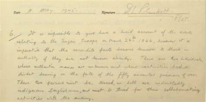 Were Allied prisoners of war involved in the Great Escape were betrayed?