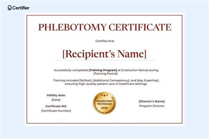 Where Can I Get Phlebotomy Certification Delaware OH