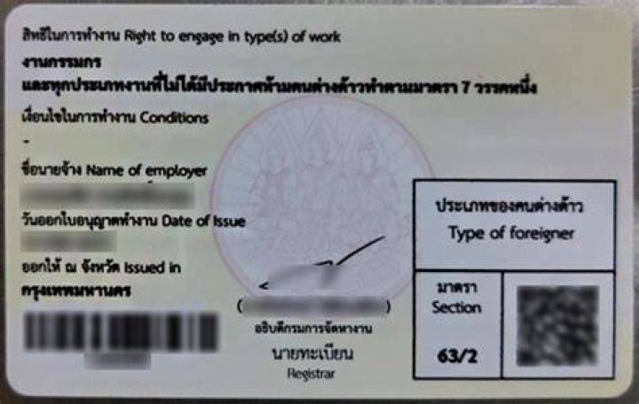 Work Permit / Work Permit
