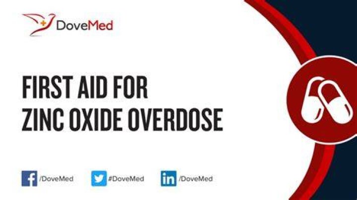 Zinc oxide overdose