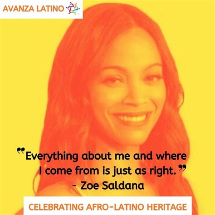 Zoe Saldana's Afro-Latina Heritage Unveiled
